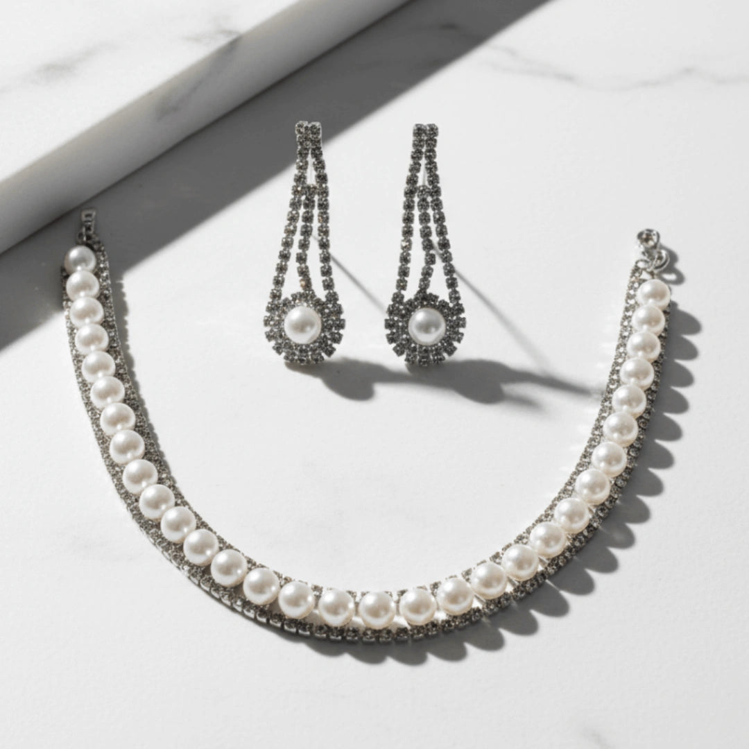 Conjunto Zynelle  Pearl — O Brilho que Define a Sofisticação