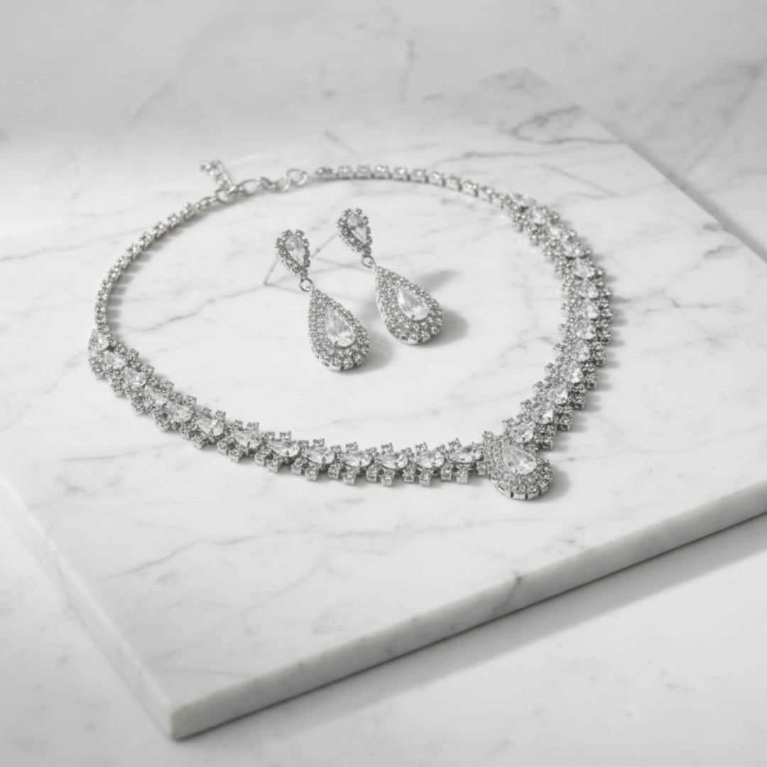 Conjunto Zynelle Colar & Brincos- Imperial Luxo Absoluto