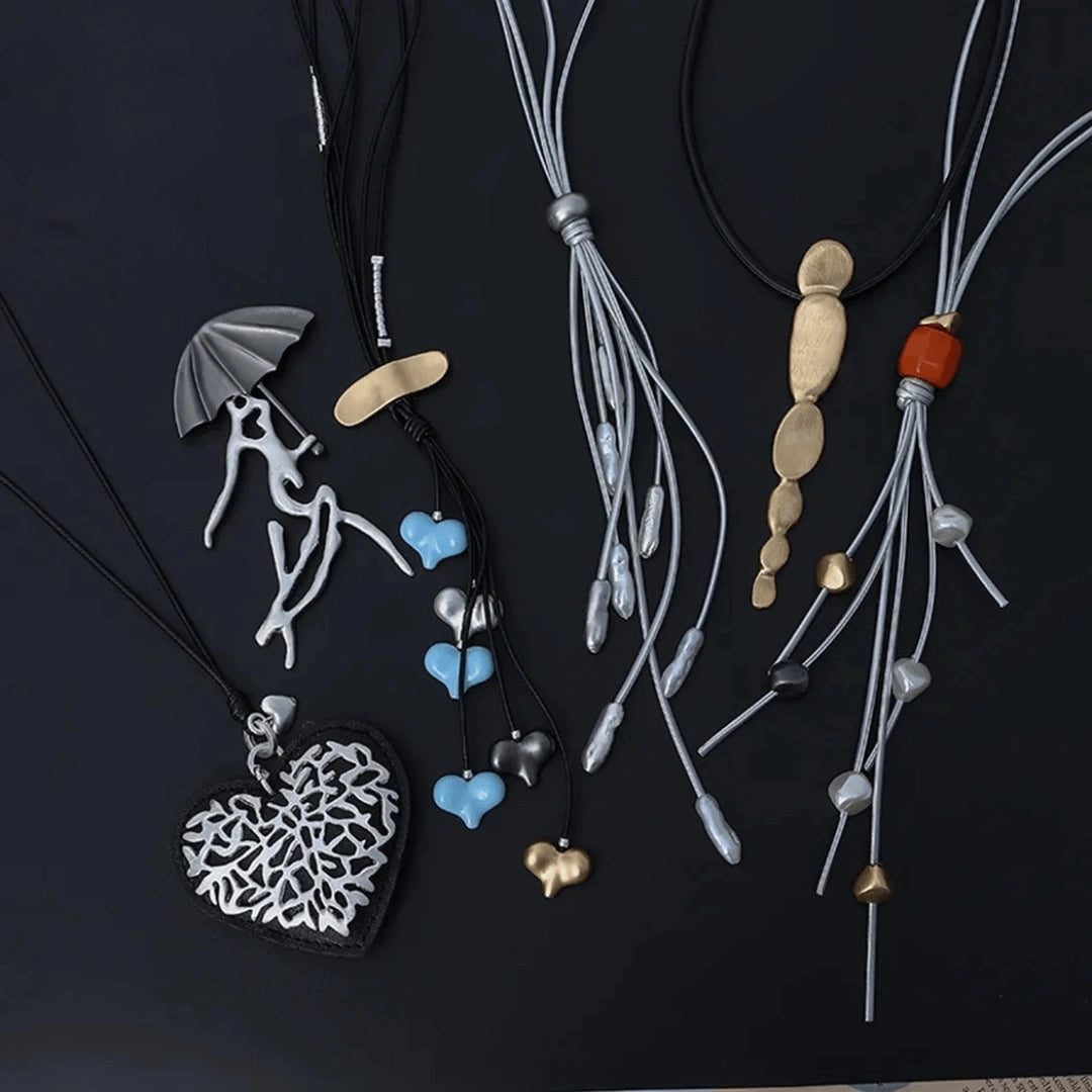 Colar Zynelle Geometria Suspensa – Design Moderno e Marcante