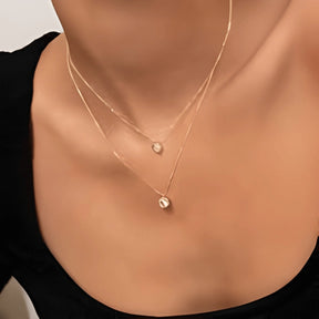 Colar Zynelle Choker Multicamadas – Brilho Moderno Que Domina Olhares