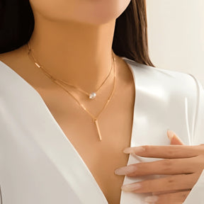 Colar Zynelle Choker Multicamadas – Brilho Moderno Que Impõe Presença