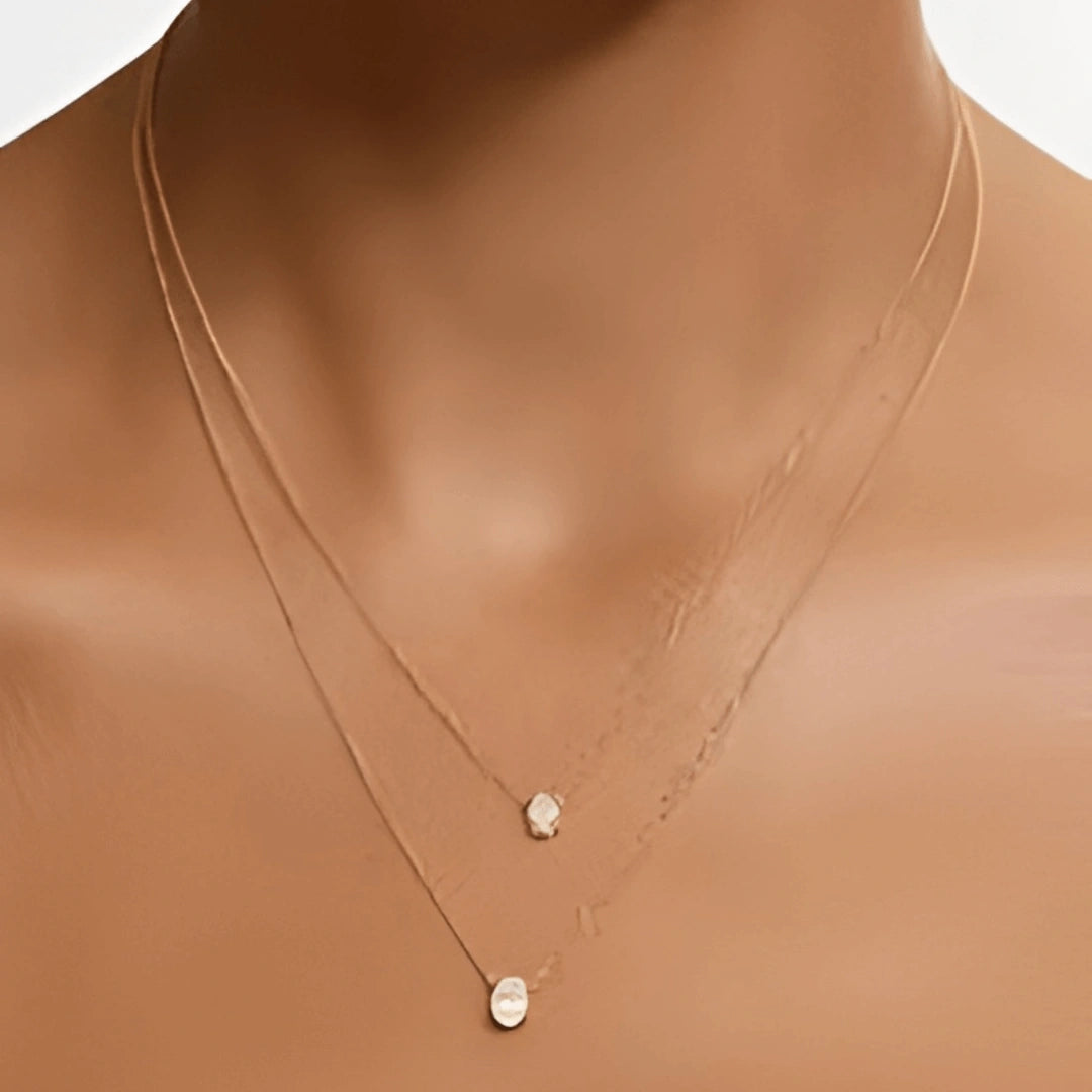 Colar Zynelle Choker Multicamadas – Brilho Moderno Que Domina Olhares