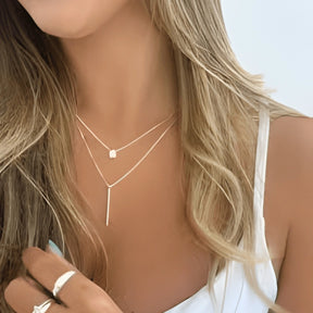 Colar Zynelle Choker Multicamadas – Brilho Moderno Que Impõe Presença
