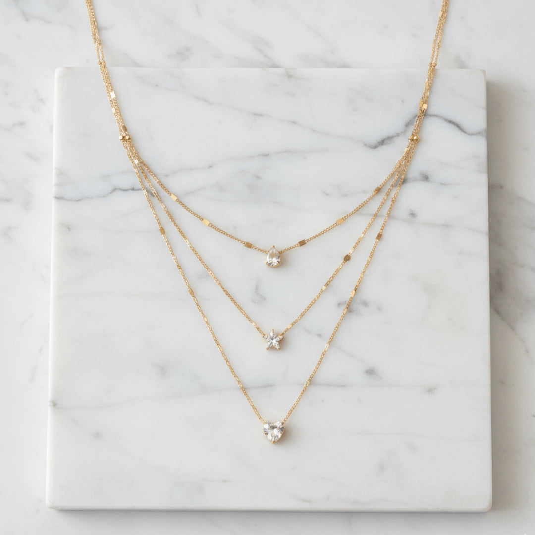 Zynelle Choker Multilayer – Sofisticação Moderna em Cada Detalhe