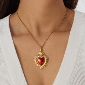 Colar Zynelle Sagrado Dourado — Elegância com presença autêntica