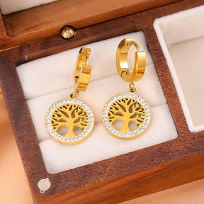 Brinco Zynelle Titânio Cristal – Brilho Indestrutível