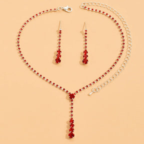 Conjunto Zynelle de Joias Celeb Silver Crystal