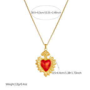 Colar Zynelle Sagrado Dourado — Elegância com presença autêntica