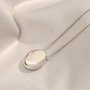Colar Oval Estrutura Europeia Zynelle
