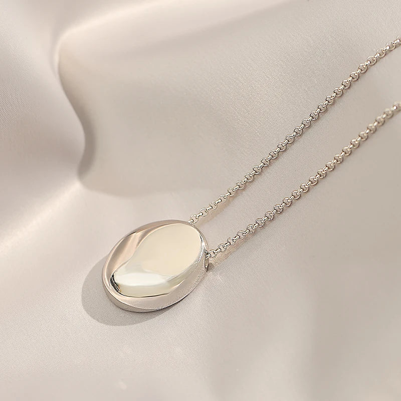 Colar Oval Estrutura Europeia Zynelle