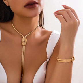Conjunto Zynelle Dourado Brilho Supremo