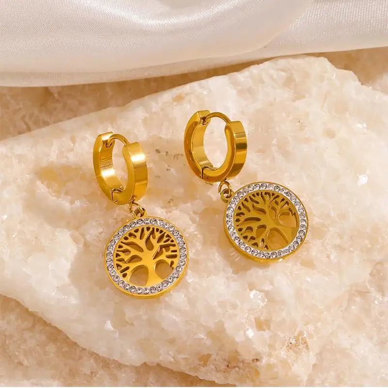 Brinco Zynelle Titânio Cristal – Brilho Indestrutível