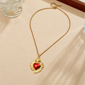 Colar Zynelle Sagrado Dourado — Elegância com presença autêntica