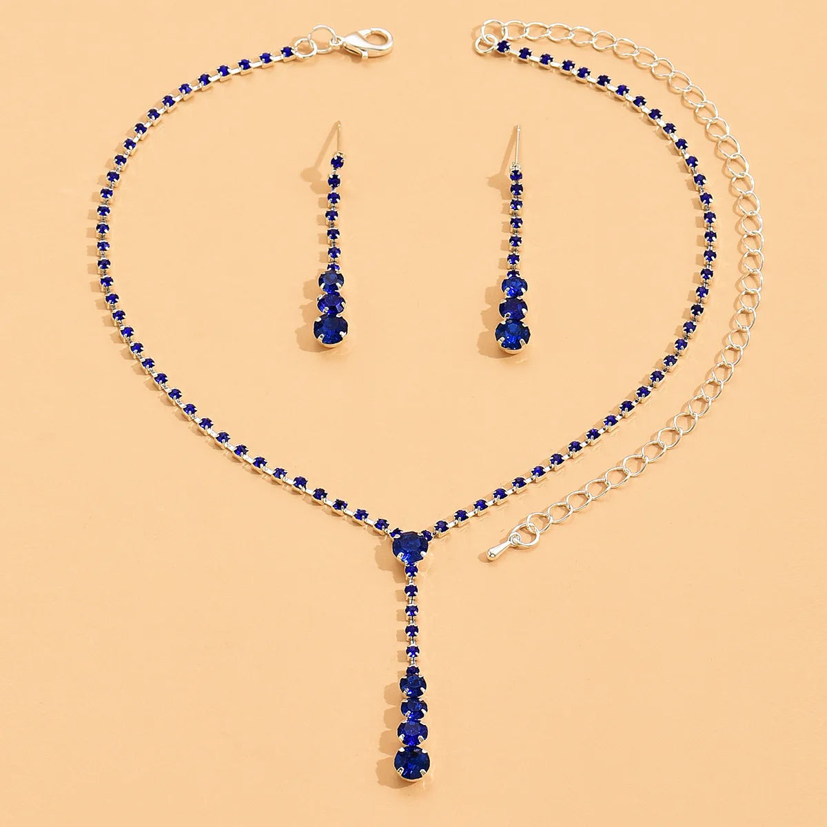 Conjunto Zynelle de Joias Celeb Silver Crystal