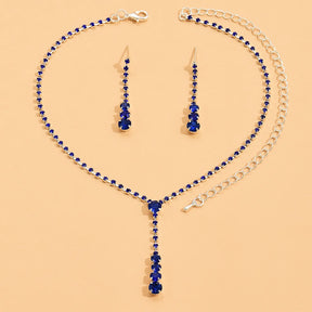 Conjunto Zynelle de Joias Celeb Silver Crystal