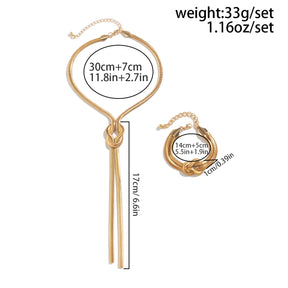 Conjunto Zynelle Dourado Brilho Supremo